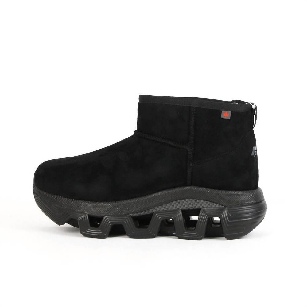 NEW PINNIP women's winter booties with stability sole snoworca in black